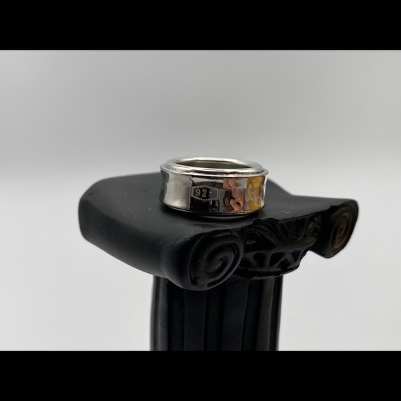 Authentic Tiffany & Co. 2005 NY Sterling Silver 925 and  Round ring 1837 - Picture 2 of 9